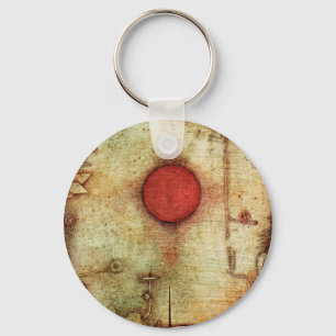 Paul Klee Ad Marginem Painting Key Ring