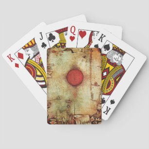 Paul Klee Ad Marginem Painting Playing Cards