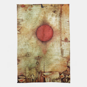 Paul Klee Ad Marginem Painting Tea Towel