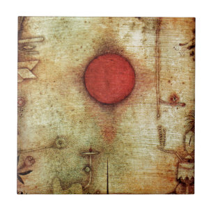 Paul Klee Ad Marginem Painting Tile