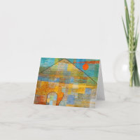 Paul Klee Ad Parnassum Note Card