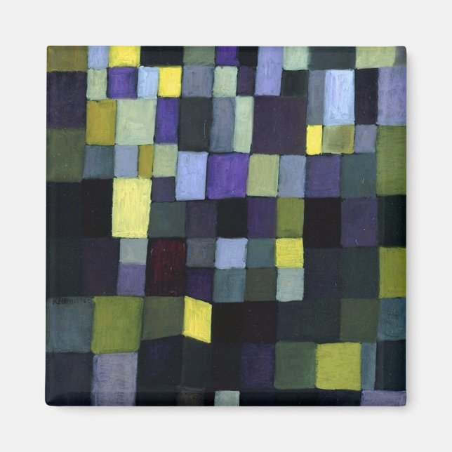 Paul Klee Architecture Magnet (Front)