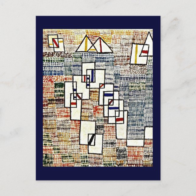 Paul Klee art: Cote de Provence Postcard (Front)