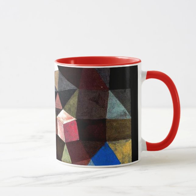 Paul Klee art: Crystalline Landscape Mug (Right)