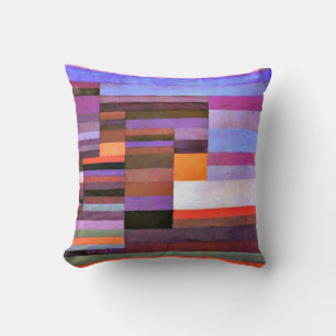 Paul Klee art: Fire Evening Cushion