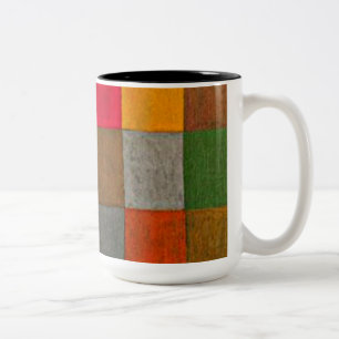 Paul Klee art: New Harmony, Klee painting Two-Tone Coffee Mug