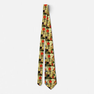 Paul Klee art: Red Balloon, famous Klee painting Tie
