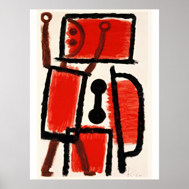 Paul Klee artwork, Locksmith  Poster (Front)