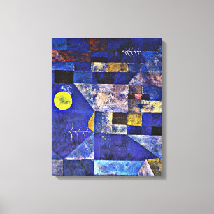 Paul Klee artwork, Moonlight Canvas Print