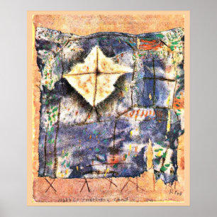 Paul Klee artwork, Ravaged Landscape Poster