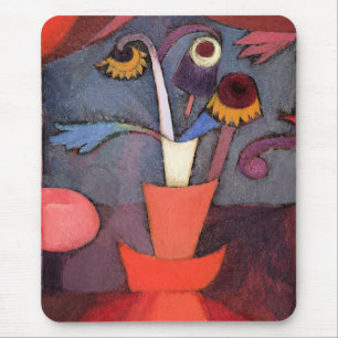 Paul Klee, Autumn Flower, Mouse Pad