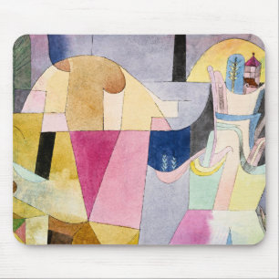 Paul Klee, Black Columns in a Landscape, Mouse Pad
