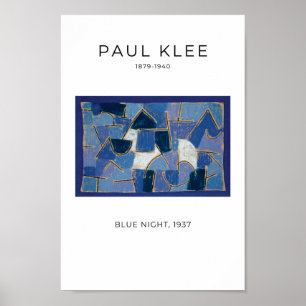 Paul Klee, Blue Night - Modern Abstract Art Poster
