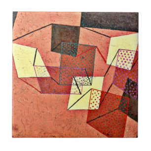 Paul Klee - Braced Surfaces (1930) Ceramic Tile
