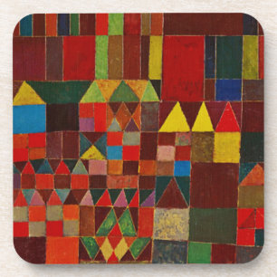 Paul Klee Castle And Sun Coaster
