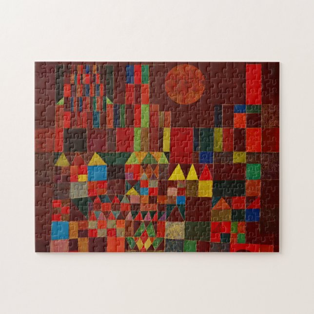 Paul Klee Castle And Sun Jigsaw Puzzle (Horizontal)