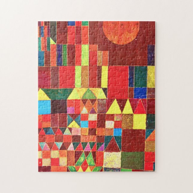 Paul Klee - Castle And Sun Jigsaw Puzzle (Vertical)
