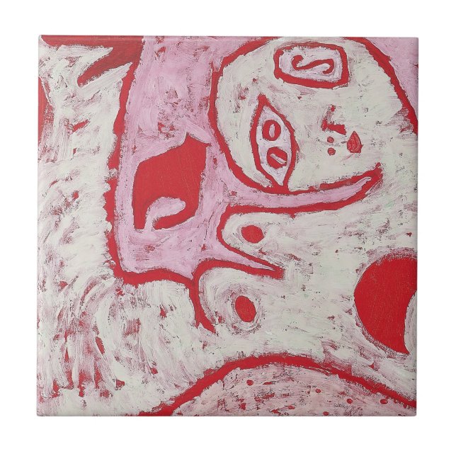 Paul klee ceramic tile (Front)