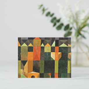 Paul Klee - City of Towers Postcard