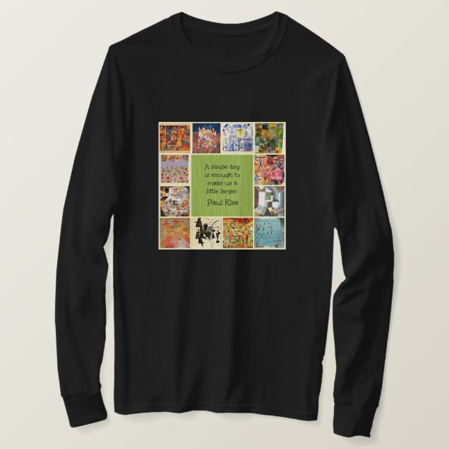 Paul Klee - Collage and quotation, T-Shirt (Design Front)
