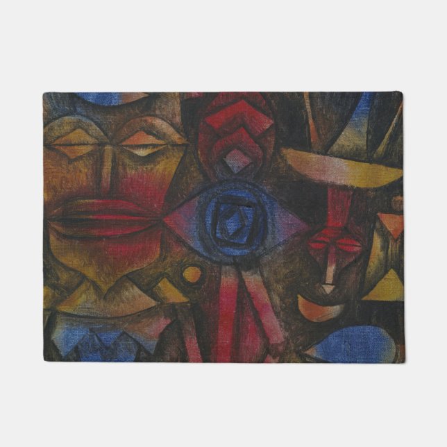 Paul Klee Collection of Figurines   Doormat (Front)