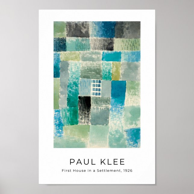 Paul Klee - Colourful Modern Abstract Art Poster (Front)