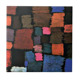 Paul Klee: Coming to Bloom Ceramic Tile