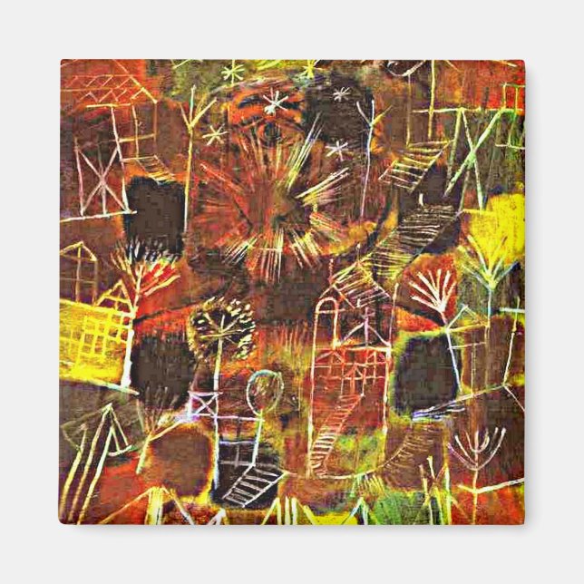 Paul Klee, Cosmic Composition, Magnet (Front)