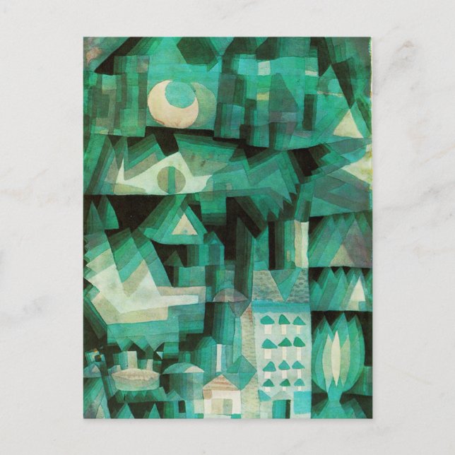 Paul Klee Dream City Postcard (Front)