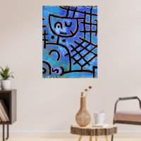 Paul Klee famous painting, Captive,