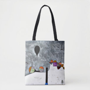 Paul Klee famous painting, Winter, Tote Bag