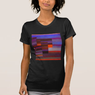 Paul Klee Fire In The Evening Abstract Fine Art T-Shirt