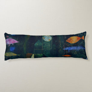 Paul Klee Fish Magic Abstract Painting Graphic Art Body Cushion