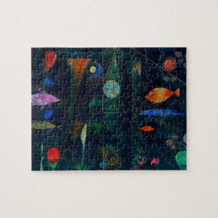 Paul Klee Fish Magic Abstract Painting Graphic Art Jigsaw Puzzle