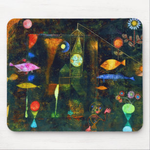 Paul Klee Fish Magic Mouse Pad