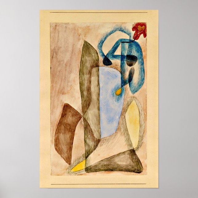 Paul Klee - Flower in March,  Poster (Front)