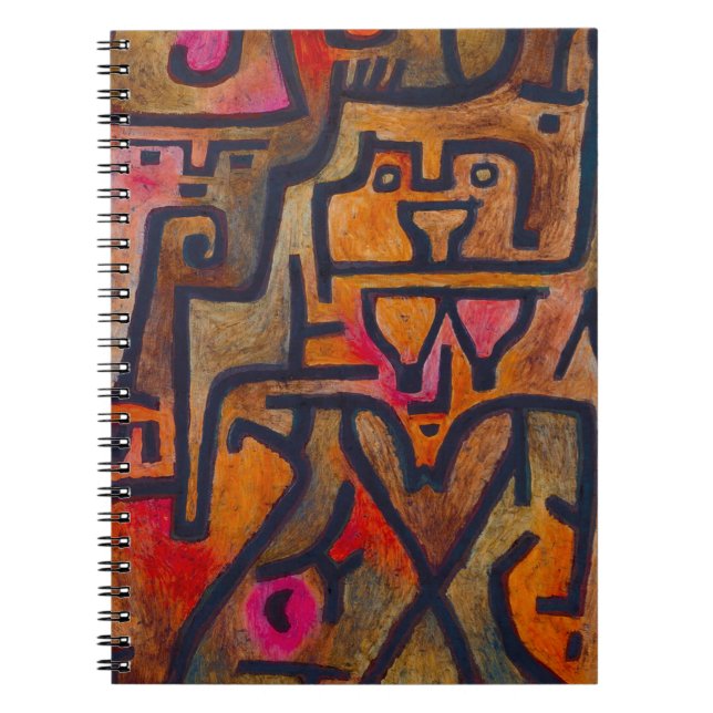 Paul Klee Forest Witch Notebook (Front)