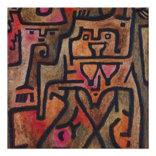 Paul Klee - Forest Witches Poster