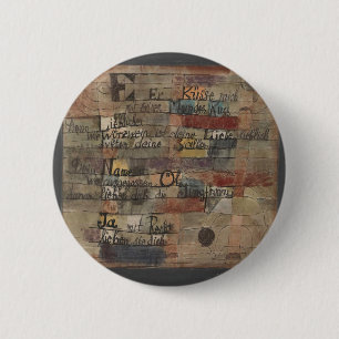 Paul Klee (German, 1879 - 1940) 6 Cm Round Badge