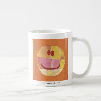 paul klee happy face mug