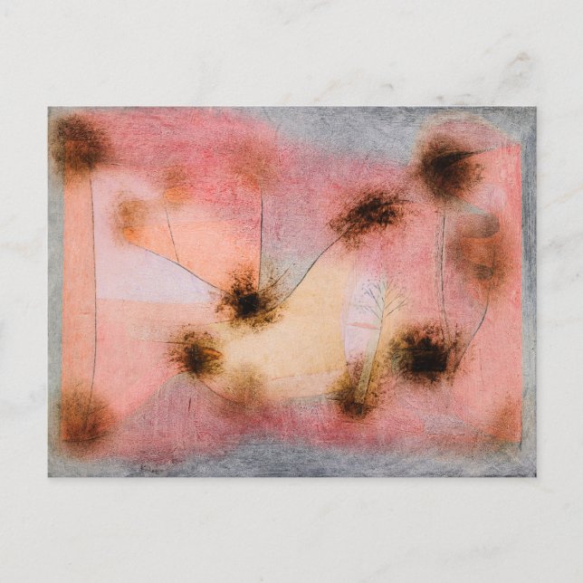 Paul Klee - Hardy Plants Postcard (Front)