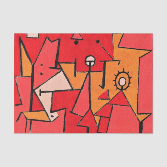 Paul Klee - Heat, Tissue Paper (Front)