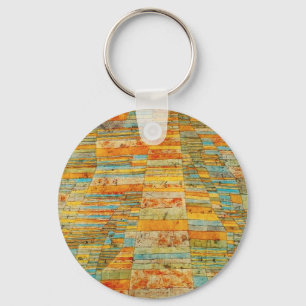 Paul Klee Highways and Byways Key Chain