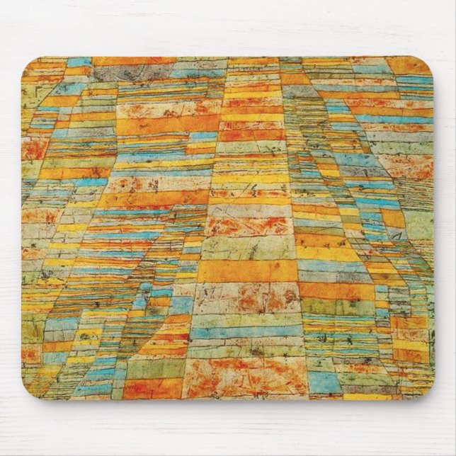 Paul Klee Highways and Byways Mouse Pad (Front)
