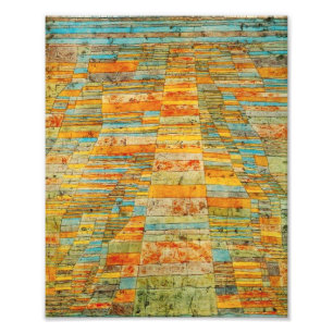 Paul Klee Highways and Byways Photo Print