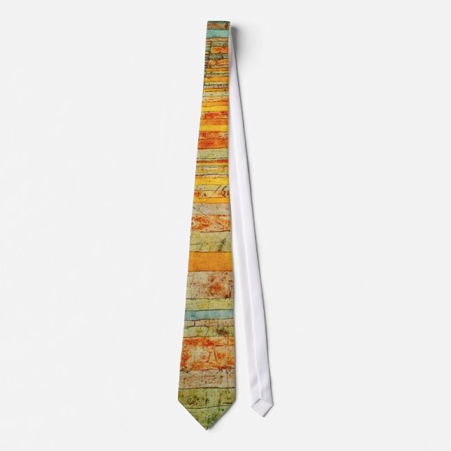 Paul Klee Highways and Byways Tie (Front)