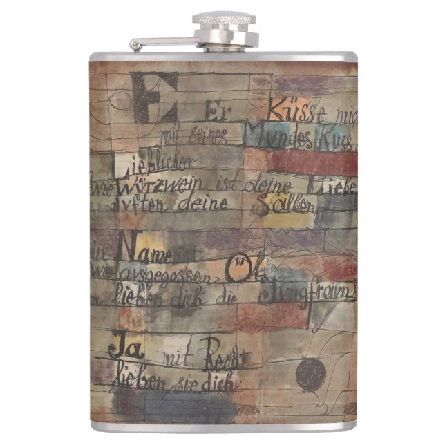 Paul Klee  Hip Flask (Front)