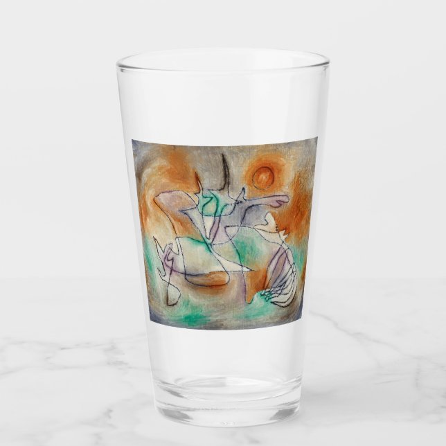 Paul Klee Howling Dog Glass (Front)
