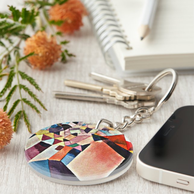 Paul Klee, Insight into a City, Key Ring (Front Right)