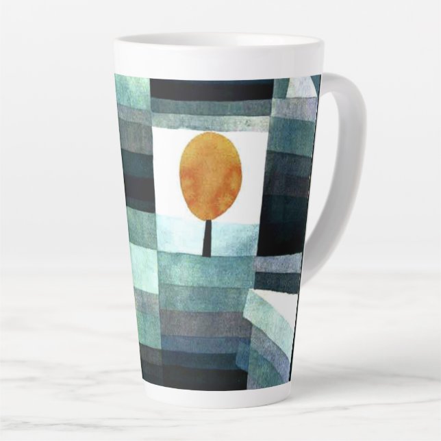 Paul Klee Latte Mug (Right Angle)